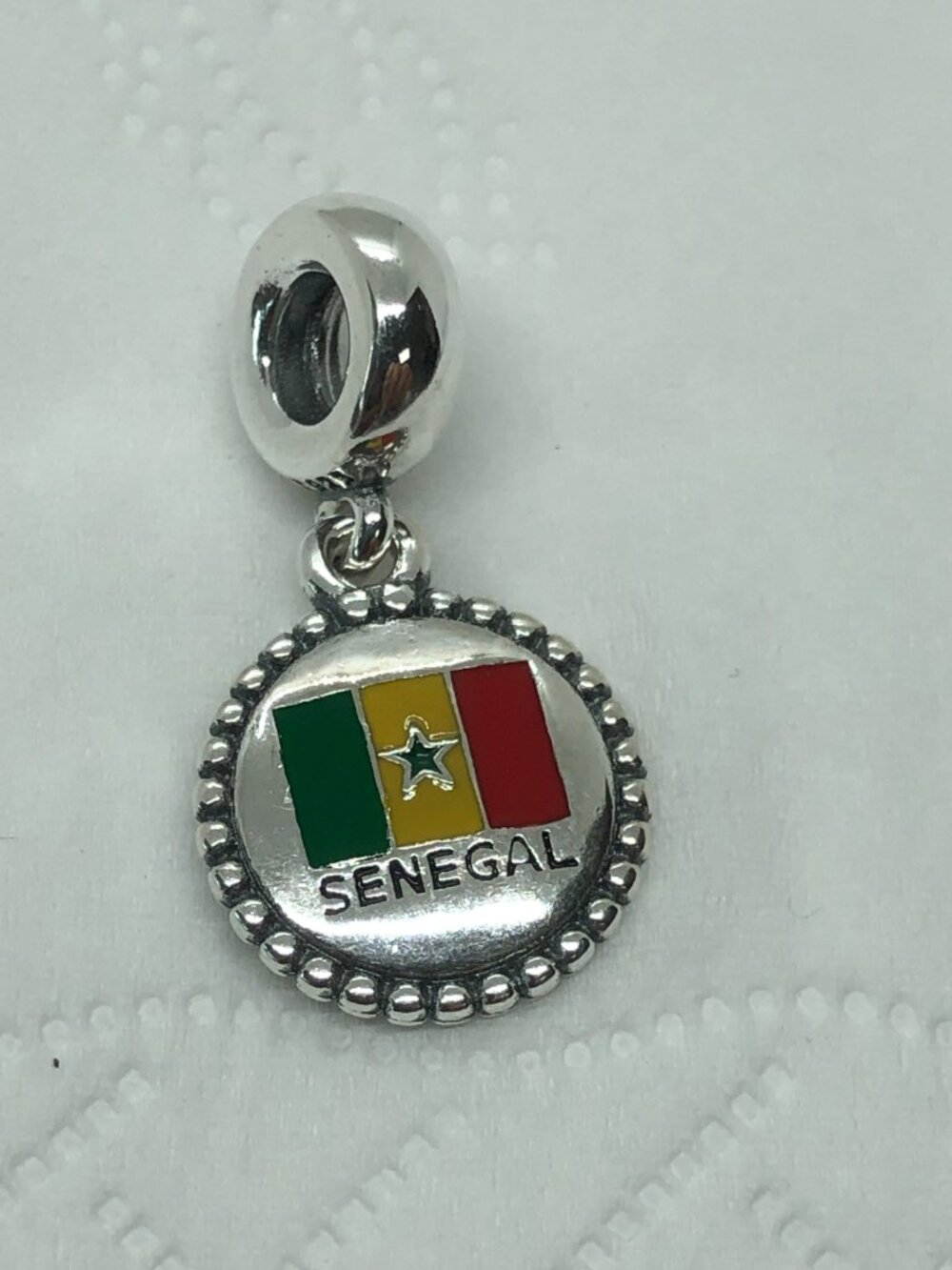 ✨ ✨Pandora Senegal Flag Dangle Charm